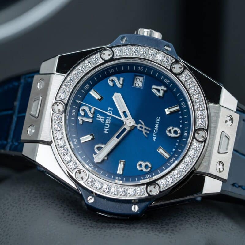 ĐỒNG HỒ HUBLOT BIG BANG ONE CLICK REP 11 MÀU XANH 39MM
