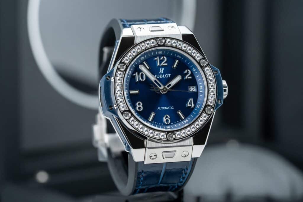 ĐỒNG HỒ HUBLOT BIG BANG ONE CLICK REP 11 MÀU XANH 39MM