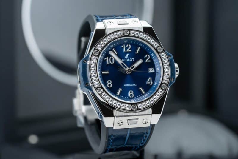 ĐỒNG HỒ HUBLOT BIG BANG ONE CLICK REP 11 MÀU XANH 39MM