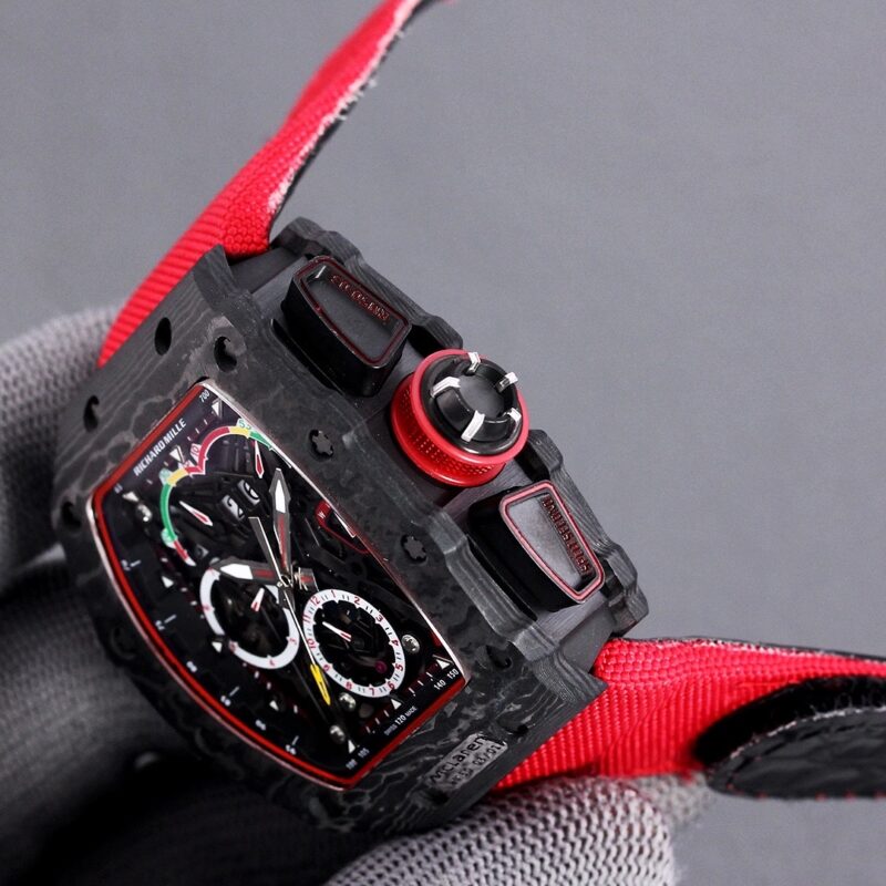 ĐỒNG HỒ RICHARD MILLE REP 11 RM 50-03 MCLAREN DÂY VẢI ĐỎ