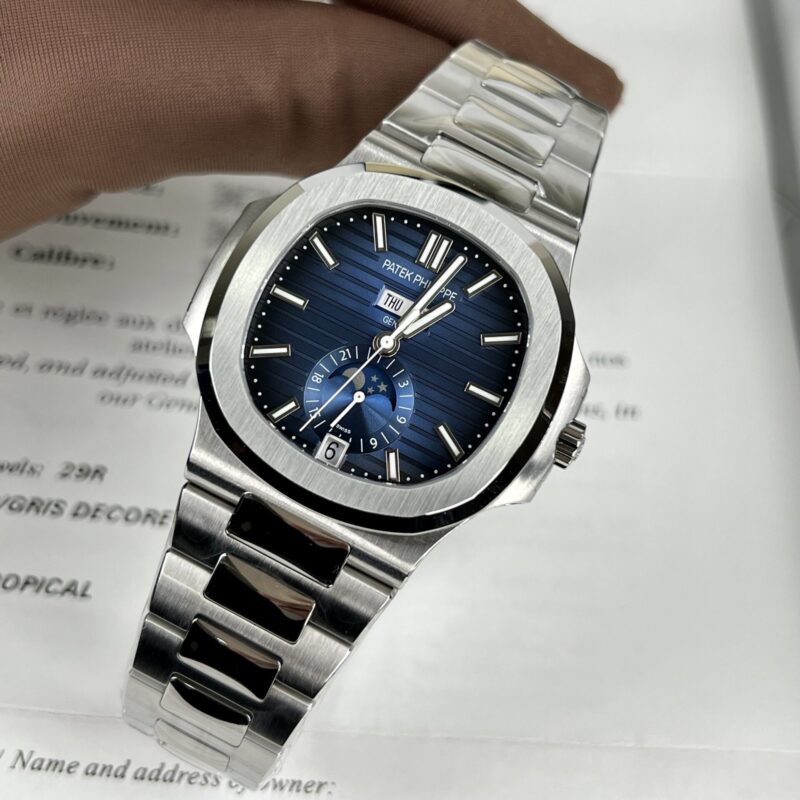 ĐỒNG HỒ PATEK PHILIPPE NAUTILUS 5726 MẶT SỐ XANH REP 11 CAO CẤP NHẤT