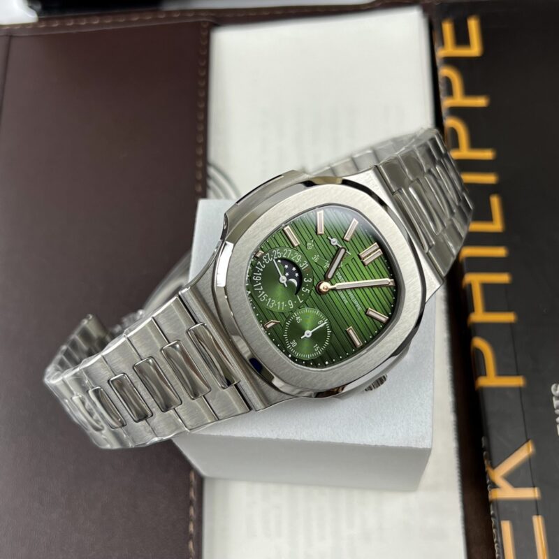 PATEK PHILIPPE NAUTILUS 5712 REP 11 MẶT SỐ XANH LÁ CÂY 3K FACTORY