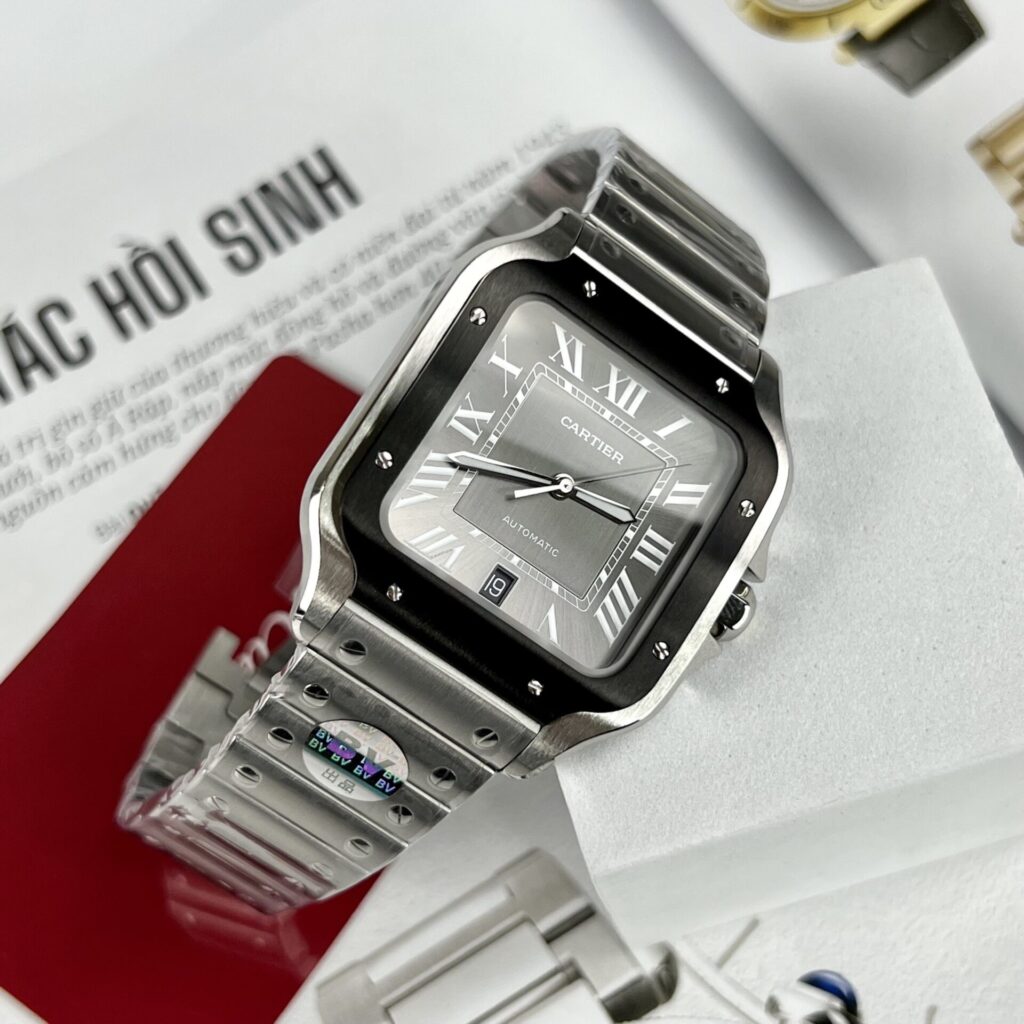 ĐỒNG HỒ CARTIER SANTOS DE CARTIER WSSA0037 REP 1:1 CAO NHẤT BV FACTORY