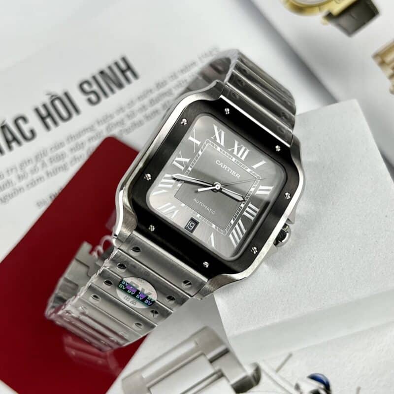 ĐỒNG HỒ CARTIER SANTOS DE CARTIER WSSA0037 REP 1:1 CAO NHẤT BV FACTORY