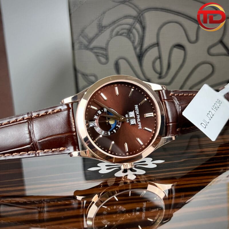 ĐỒNG HỒ PATEK PHILIPPE 5396R MẶT SỐ CHOCOLATE BỌC VÀNG HỒNG 38.5MM
