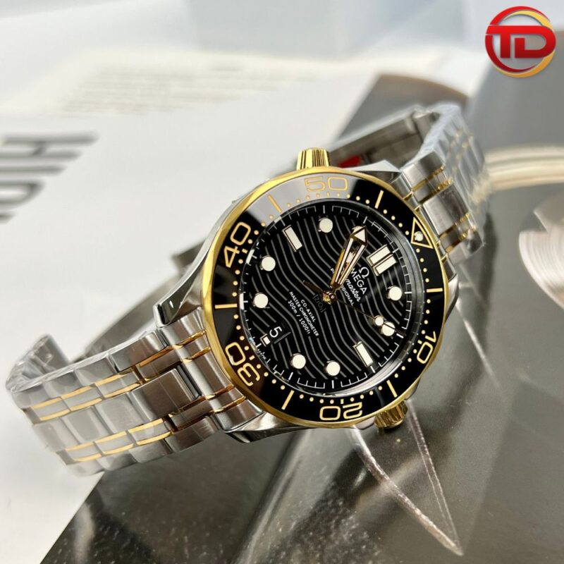 ĐỒNG HỒ OMEGA REP 11 SEAMATER 300M MÁY THỤY SỸ DEMI VÀNG