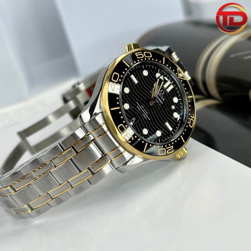 ĐỒNG HỒ OMEGA REP 11 SEAMATER 300M MÁY THỤY SỸ DEMI VÀNG