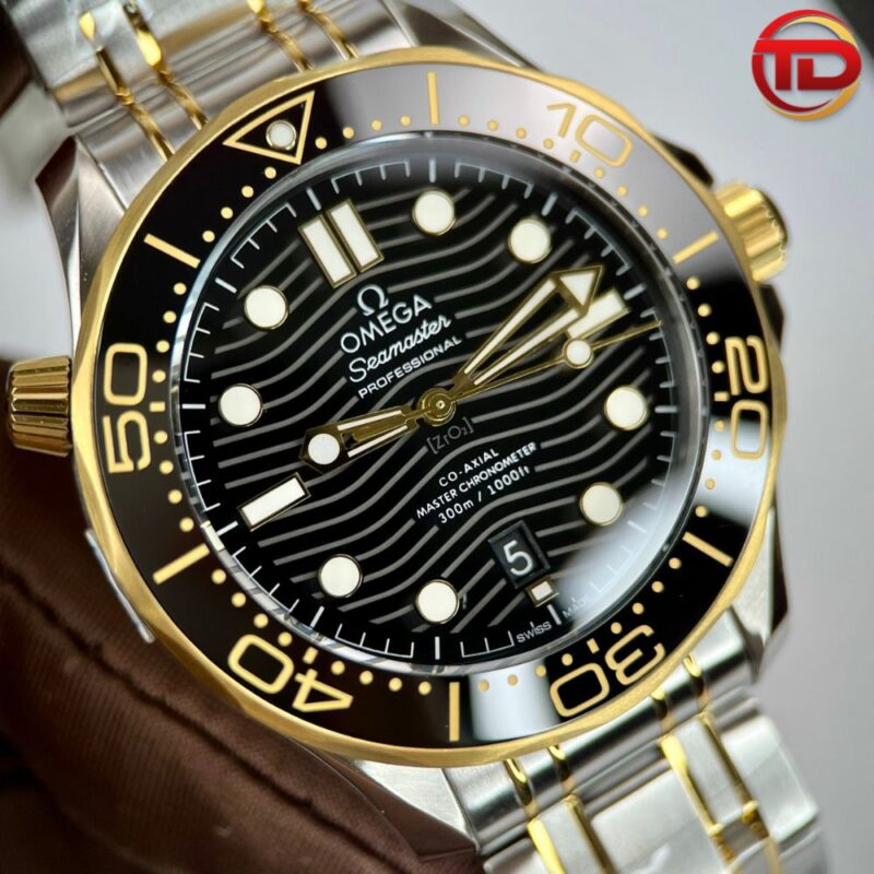ĐỒNG HỒ OMEGA REP 11 SEAMATER 300M MÁY THỤY SỸ DEMI VÀNG