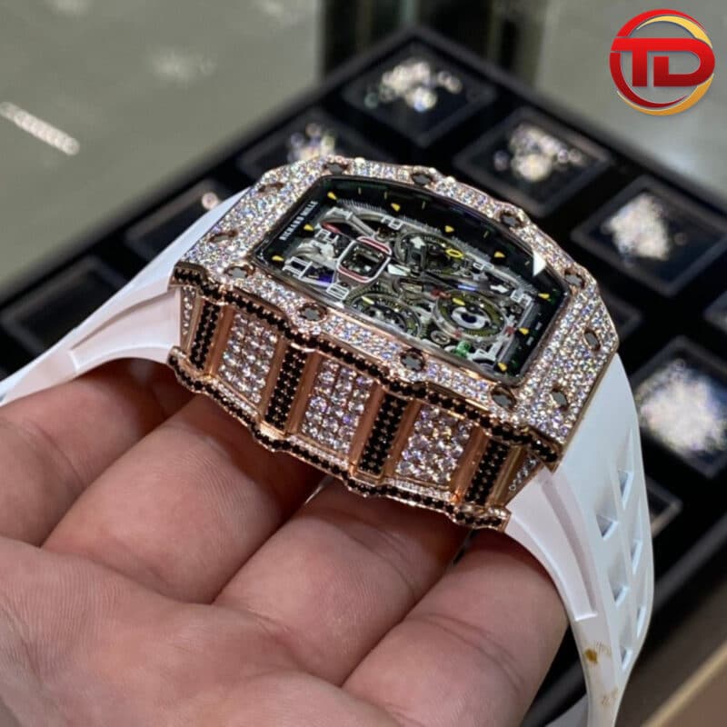 ĐỒNG HỒ RICHARD MILLE RM 11-03 BỌC VÀNG ĐỘ KIM CƯƠNG SIÊU CẤP KV FACTORY