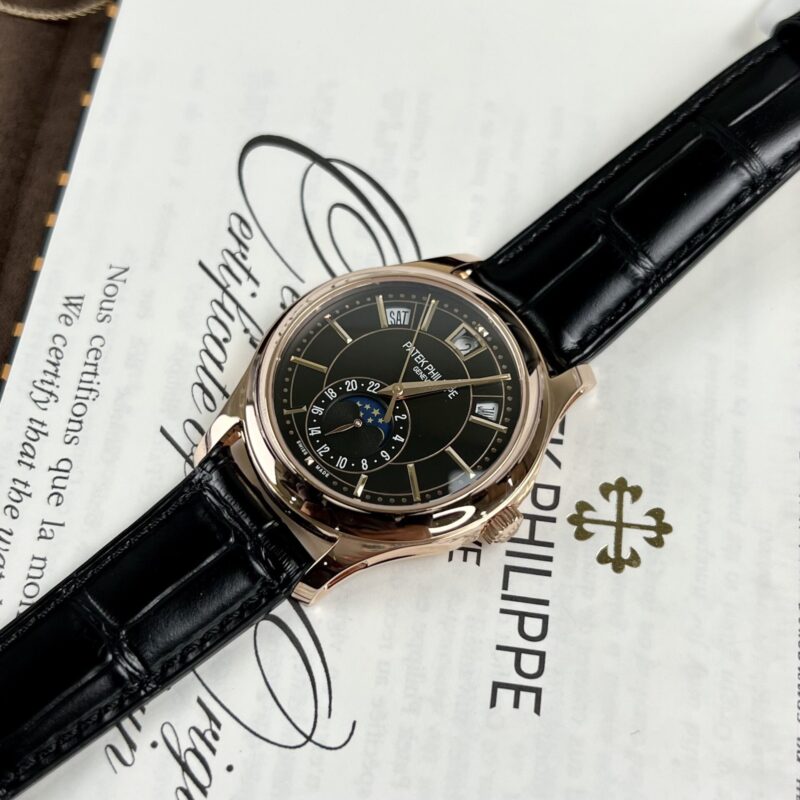 ĐỒNG HỒ PATEK PHILIPPE 5205 REPLICA BỌC VÀNG 18K