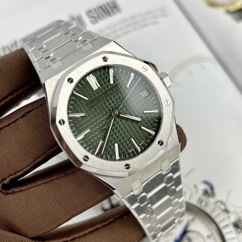 ĐỒNG HỒ AUDEMARS PIGUET ROYAL OAK 15510 MẶT XANH RÊU REP 1:1 41MM