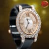 ĐỒNG HỒ CHOPARD L'HEURE DU DIAMANT CHẾ TÁC VÀNG KHỐI 10K KIM CƯƠNG MOISSANITE