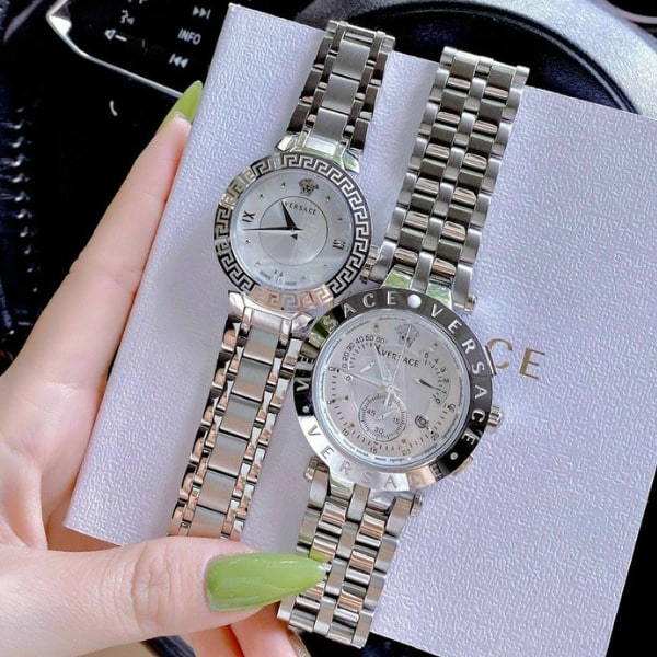 đồng hồ đôi Versace siêu cấp máy Nhật