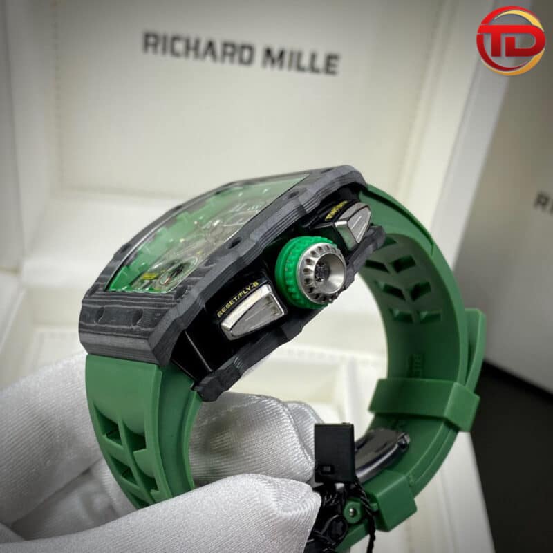 ĐỒNG HỒ RICHARD MILLE RM11-03RG/003 VỎ CARBON REP 11 MÀU XANH 44MM