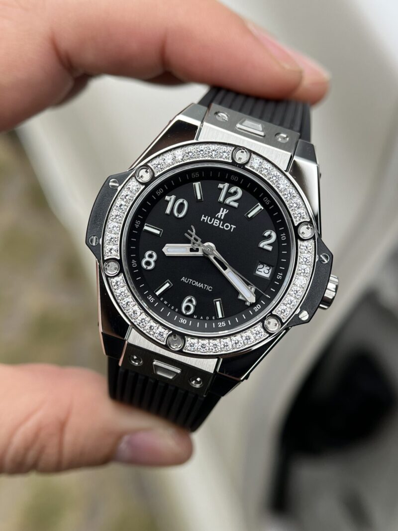 ĐỒNG HỒ HUBLOT REPLICA BIGBANG ONE CLICK MẶT SỐ ĐEN UNISEX 39MM