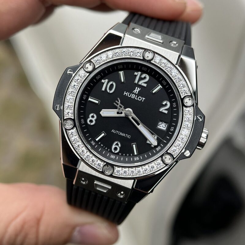 ĐỒNG HỒ HUBLOT REPLICA BIGBANG ONE CLICK MẶT SỐ ĐEN UNISEX 39MM
