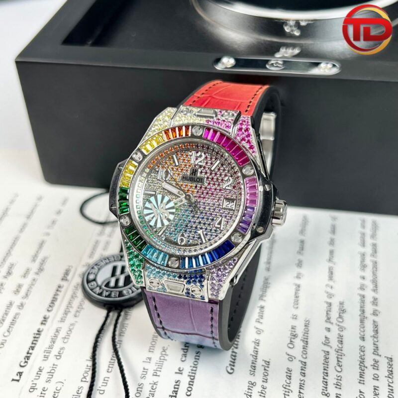 ĐỒNG HỒ HUBLOT REPLICA 1:1 BIGBANG ONE CLICK RAINBOW