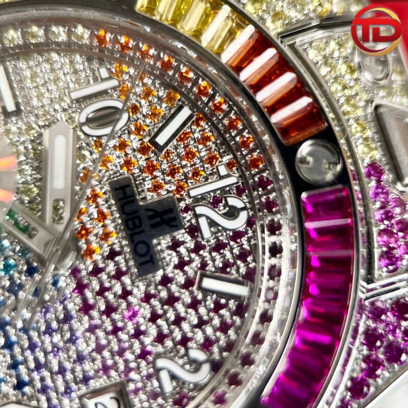 ĐỒNG HỒ HUBLOT REPLICA 1:1 BIGBANG ONE CLICK RAINBOW