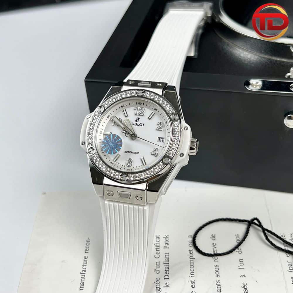 ĐỒNG HỒ HUBLOT REP 11 BIGBANG ONE CLICK UNISEX MÀU TRẮNG
