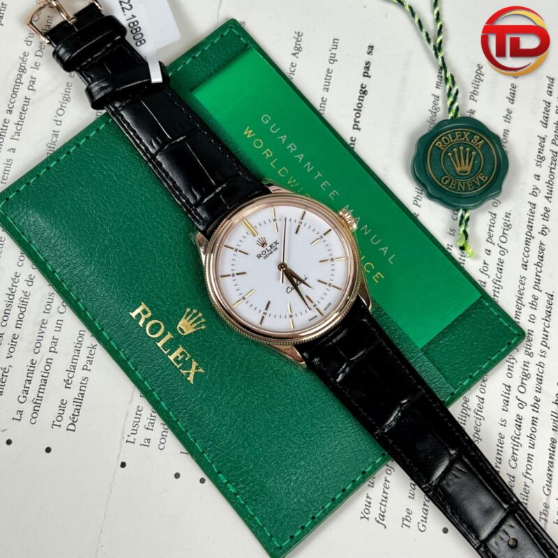 ĐỒNG HỒ ROLEX CELLINI REP 11 BỌC VÀNG HỒNG 18K VIP HONGKONG