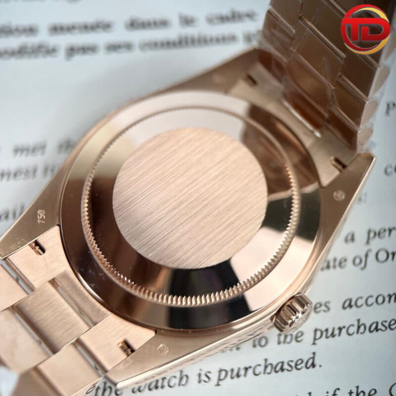 ĐỒNG HỒ ROLEX DAY-DATE REP 11 BỌC VÀNG 18K MẶT XÀ CỪ XANH NGỌC