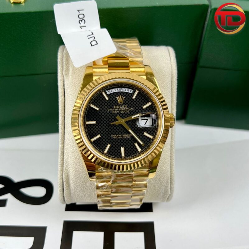 ĐỒNG HỒ ROLEX REP 1:1 DAY-DATE 228238 BỌC VÀNG 18K GM FACTORY