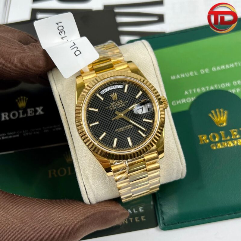 ĐỒNG HỒ ROLEX REP 1:1 DAY-DATE 228238 BỌC VÀNG 18K GM FACTORY