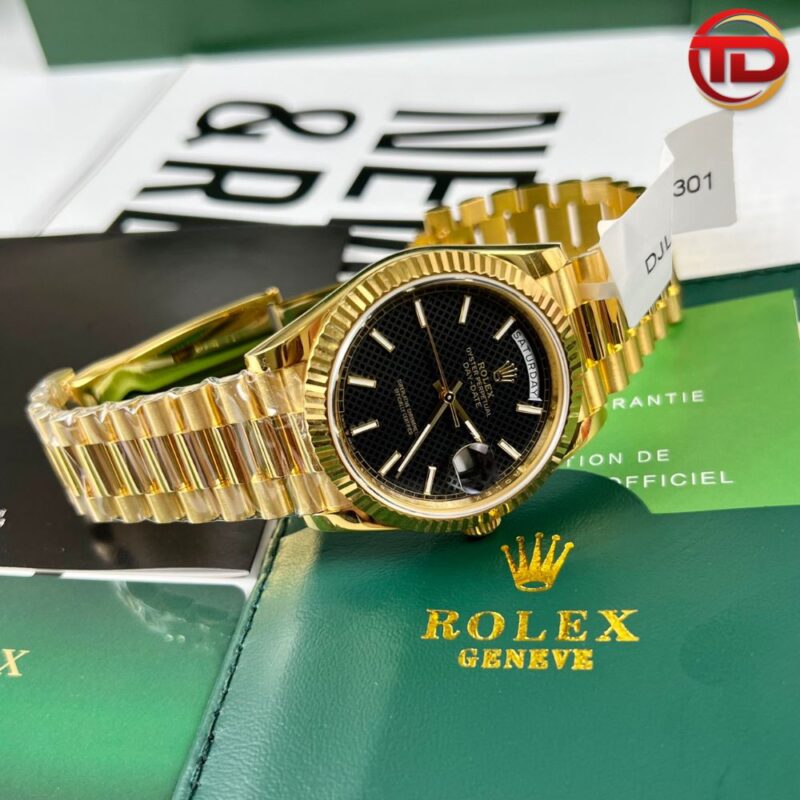 ĐỒNG HỒ ROLEX REP 1:1 DAY-DATE 228238 BỌC VÀNG 18K GM FACTORY