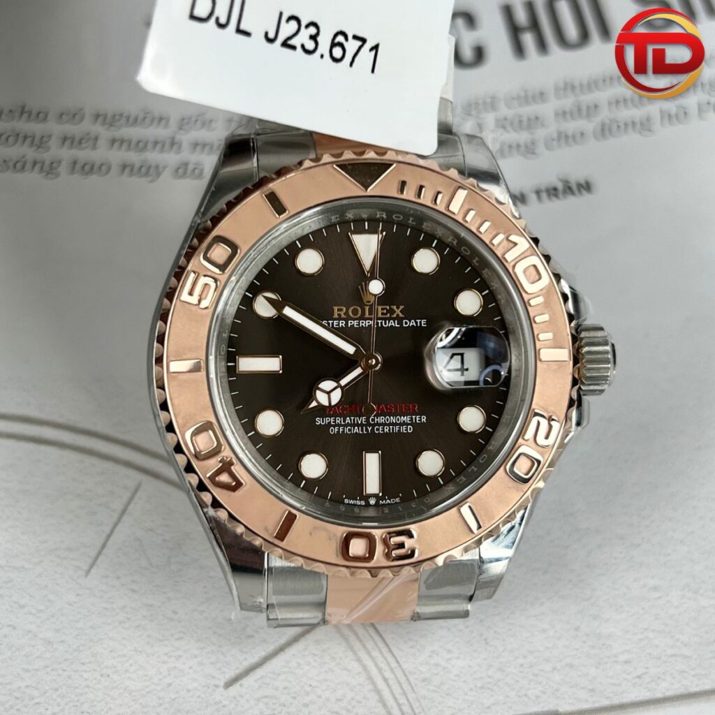 ĐỒNG HỒ ROLEX YACHT-MASTER REP 11 BỌC VÀNG 18K VIP HONGKONG