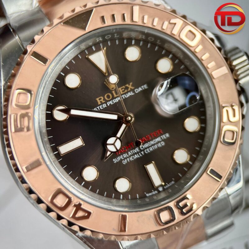 ĐỒNG HỒ ROLEX YACHT-MASTER REP 11 BỌC VÀNG 18K VIP HONGKONG