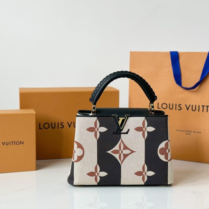 TÚI XÁCH NỮ CÔNG SỞ LV CAPUCINES CAO CẤP HỌA TIẾT MẪU MỚI 2023