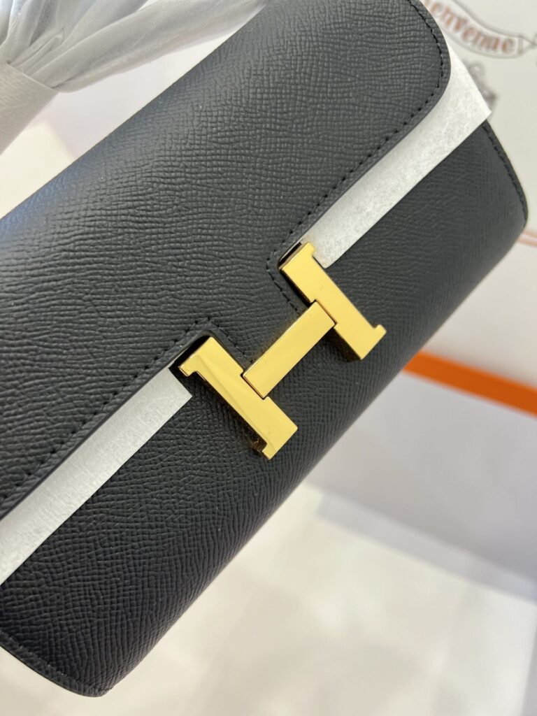 TÚI XÁCH HM CONSTANCE SLIM ESPOM CLUCHT WOC 2023 SIÊU CẤP FULLBOX MÀU ĐEN