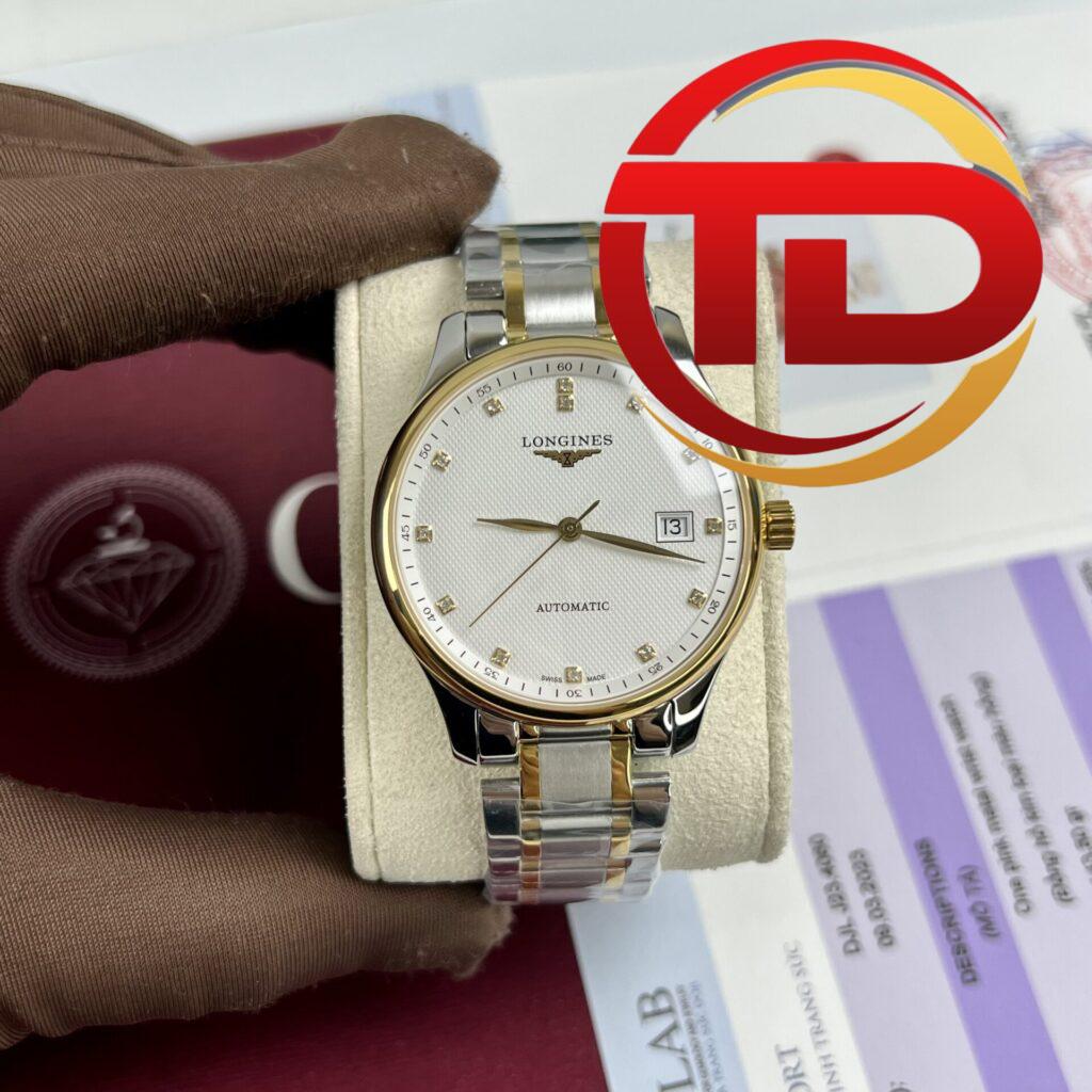 ĐỒNG HỒ LONGINES MASTER COLLECTION L2.893.5.97.7 DEMI VÀNG SUPER FAKE 1:1 CAO CẤP