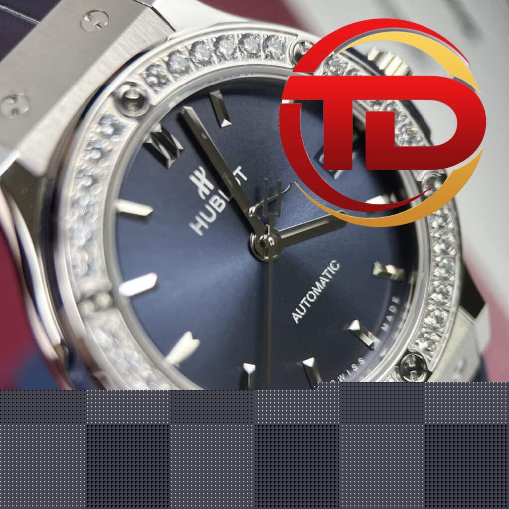 ĐỒNG HỒ HUBLOT NỮ SIÊU CẤP CLASSIC FUSION VIỀN ĐÁ MỘT HÀNG HB FACTORY