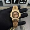 ĐỒNG HỒ PATEK PHILIPPE NAUTILUS 5711/1R-001 ROSE GOLD FAKE CAO NHẤT 3K FACTORY 40MM