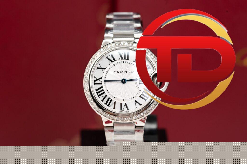 ĐỒNG HỒ NỮ CARTIER BALLON BLEU NIỀNG KIM CƯƠNG TỰ NHIÊN