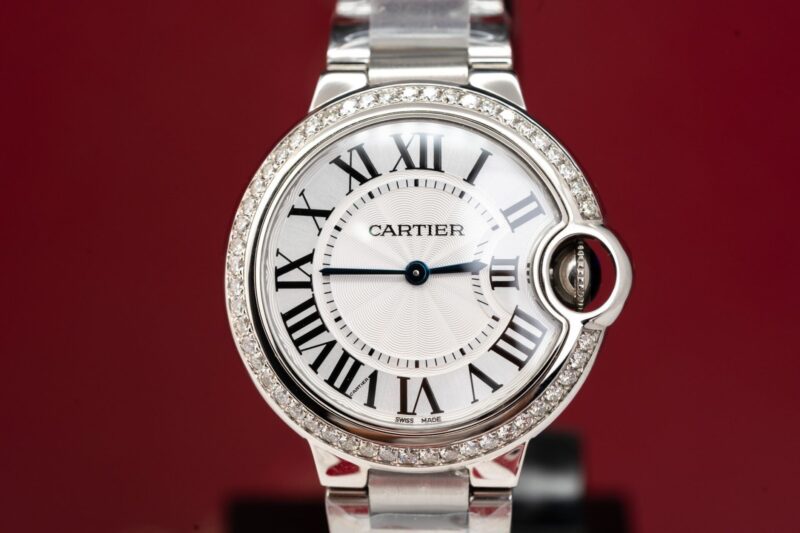 ĐỒNG HỒ NỮ CARTIER BALLON BLEU NIỀNG KIM CƯƠNG TỰ NHIÊN
