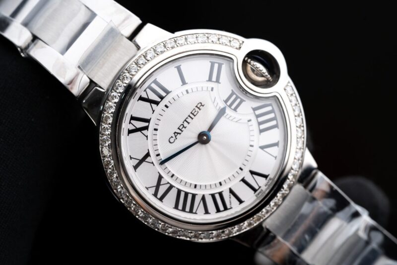 ĐỒNG HỒ NỮ CARTIER BALLON BLEU NIỀNG KIM CƯƠNG TỰ NHIÊN