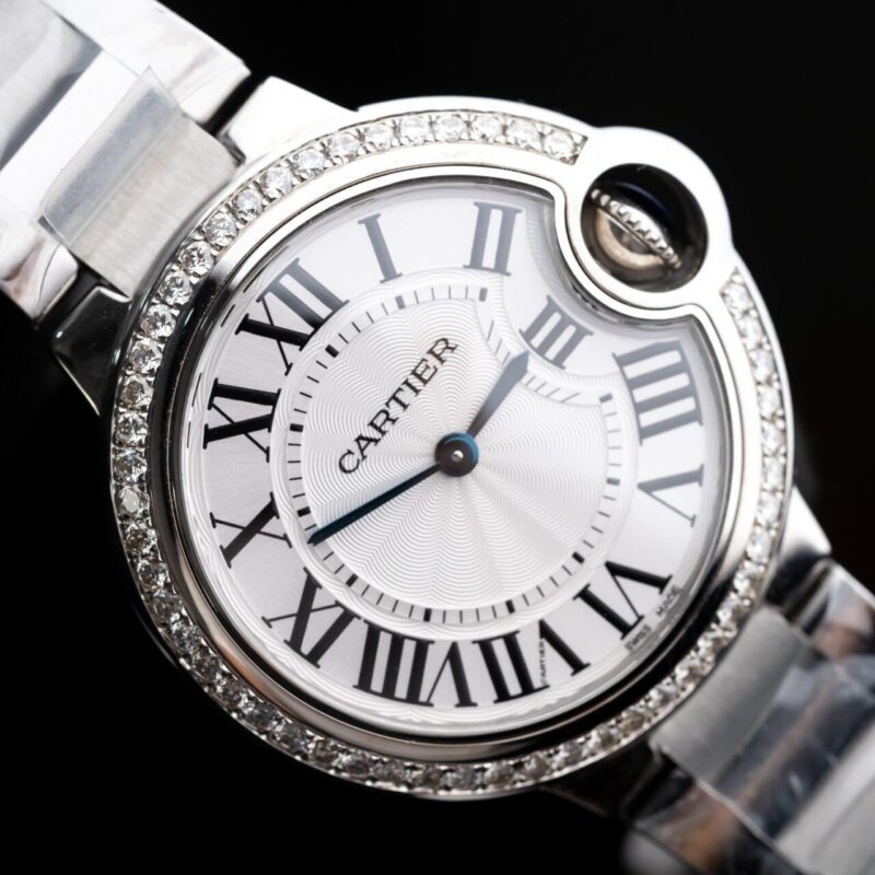 ĐỒNG HỒ NỮ CARTIER BALLON BLEU NIỀNG KIM CƯƠNG TỰ NHIÊN