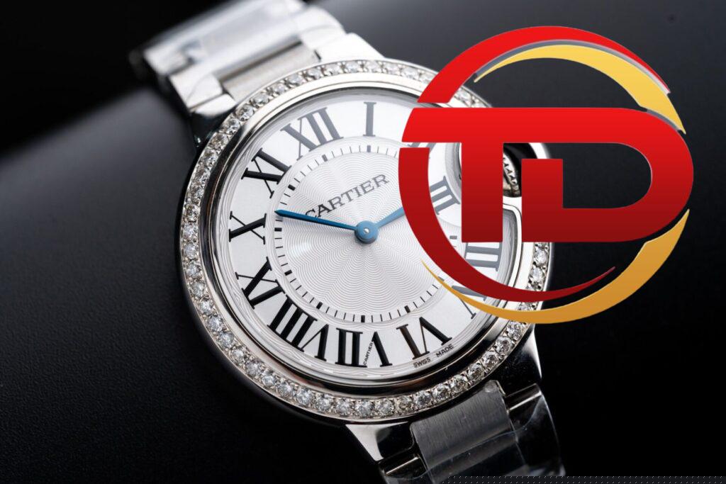 ĐỒNG HỒ NỮ CARTIER BALLON BLEU NIỀNG KIM CƯƠNG TỰ NHIÊN