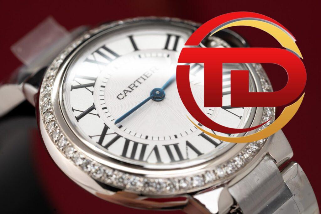 ĐỒNG HỒ NỮ CARTIER BALLON BLEU NIỀNG KIM CƯƠNG TỰ NHIÊN