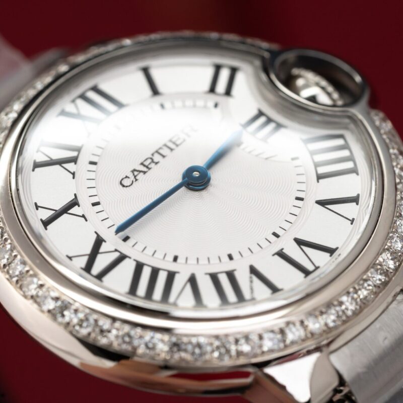 ĐỒNG HỒ NỮ CARTIER BALLON BLEU NIỀNG KIM CƯƠNG TỰ NHIÊN