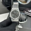 ĐỒNG HỒ HUBLOT CLASSIC FUSION MẶT XÁM VỎ ĐÍNH FULL ĐÁ FAKE 1:1