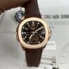 ĐỒNG HỒ PATEK PHILIPPE AQUANAUT 5164R-001 FAKE CAO CẤP ZF FACTORY