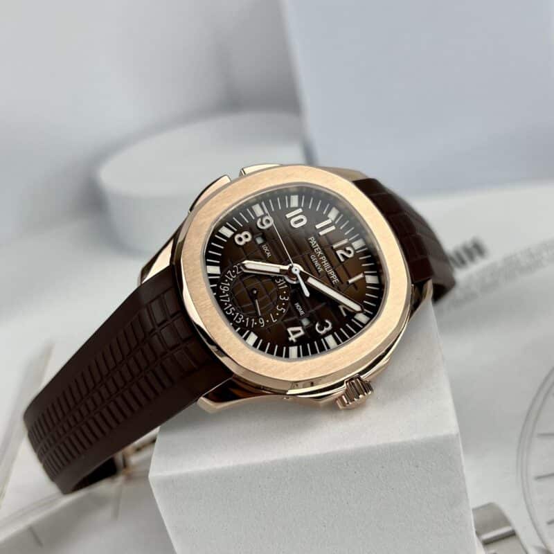 ĐỒNG HỒ PATEK PHILIPPE AQUANAUT 5164R-001 FAKE CAO CẤP ZF FACTORY