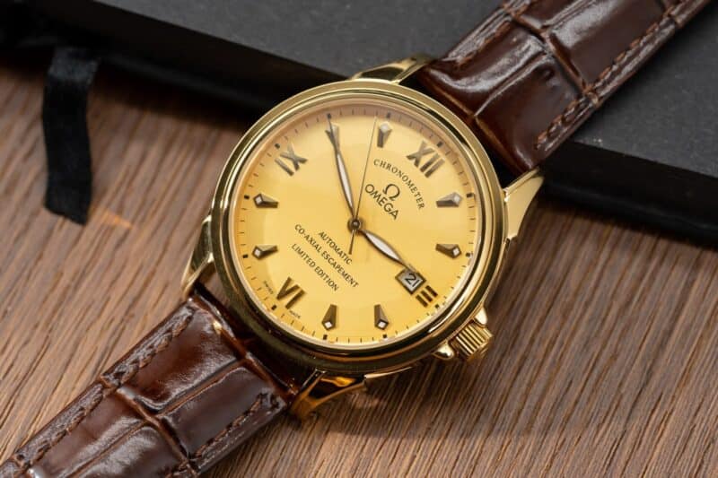 ĐỒNG HỒ OMEGA DE VILLE CO-AXIAL CHRONOMETER FAKE CAO CẤP MÁY NHẬT