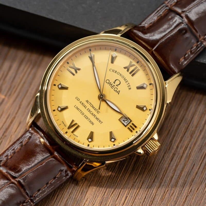 ĐỒNG HỒ OMEGA DE VILLE CO-AXIAL CHRONOMETER FAKE CAO CẤP MÁY NHẬT