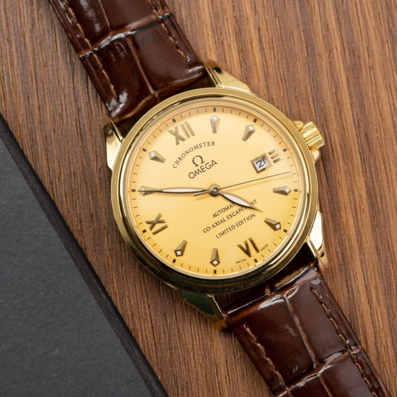 ĐỒNG HỒ OMEGA DE VILLE CO-AXIAL CHRONOMETER FAKE CAO CẤP MÁY NHẬT