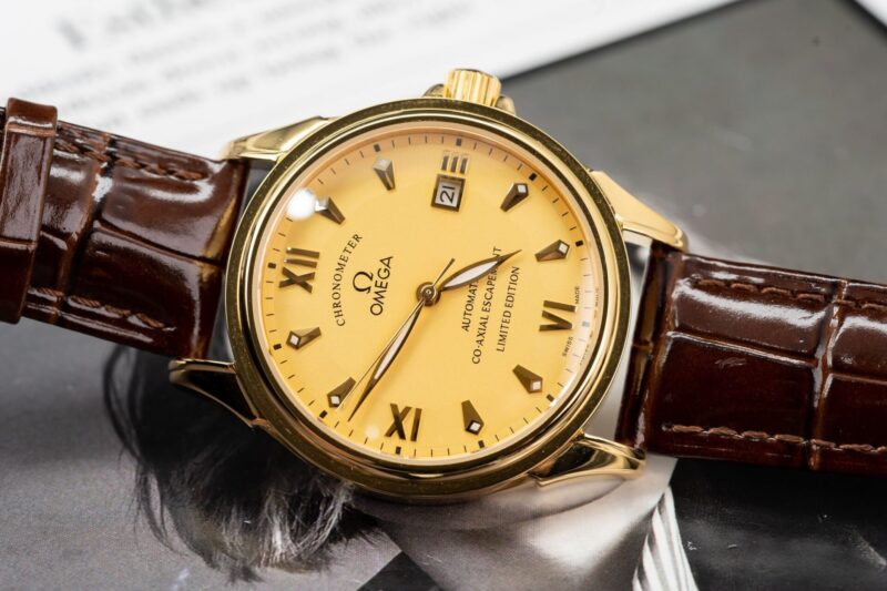 ĐỒNG HỒ OMEGA DE VILLE CO-AXIAL CHRONOMETER FAKE CAO CẤP MÁY NHẬT