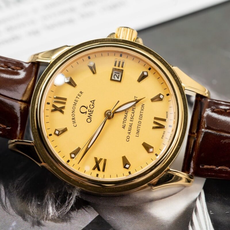 ĐỒNG HỒ OMEGA DE VILLE CO-AXIAL CHRONOMETER FAKE CAO CẤP MÁY NHẬT